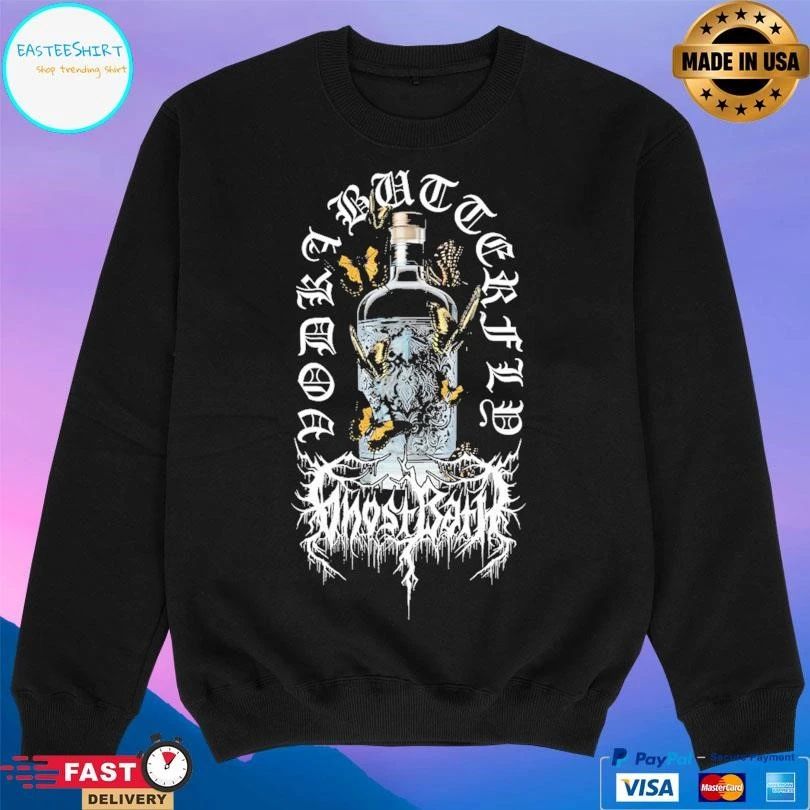 Ghost Bath Vodka Butterfly T-shirts