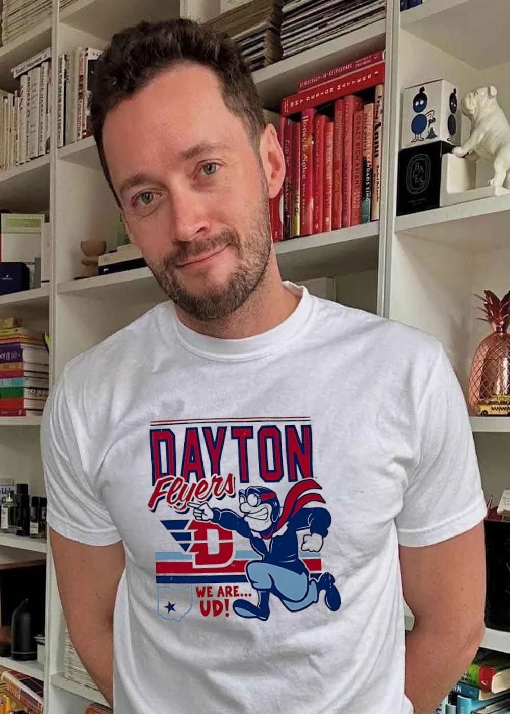 Flyers Dayton Mascot Rushing Forward We Are UD Shirt