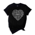 Dogs Shirt, Animal Shirt, Dog Lover Shirt, Heart Shirt, Trendy Mom shirt, Cute D