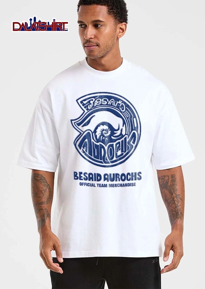 Besaid Aurochs Official Team Merchandise Blitzball Shell Emblem Logo shirt
