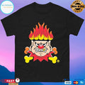 Heat Pier-er Crossbones Fire T-shirts