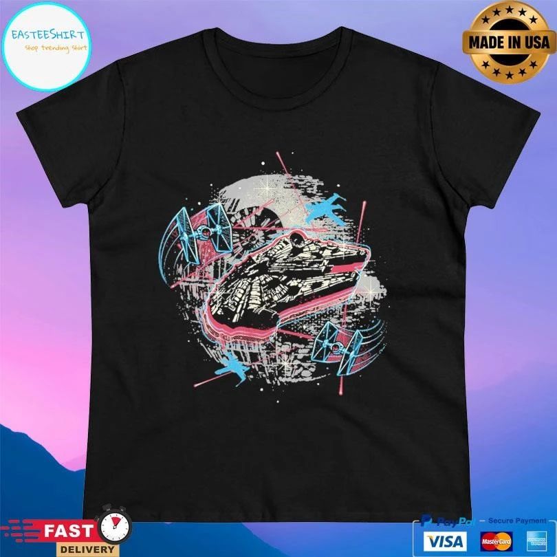 The Great Galactic Battle T-shirts