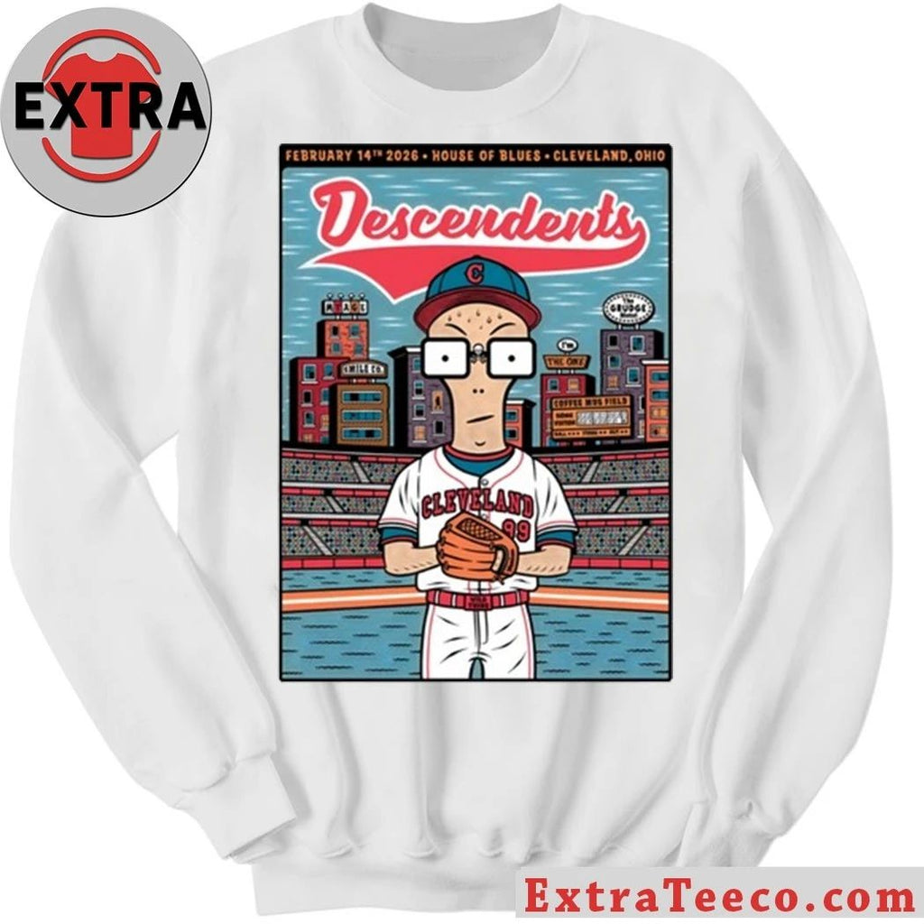 Descendents In Cleveland OH On Feb 14 2026 Shirt