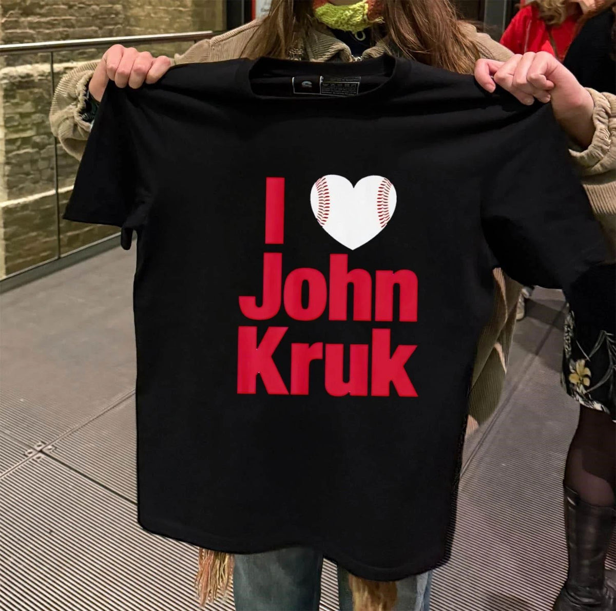 Awesome Baseball Fan Apparel I Love John Kruk Shirt