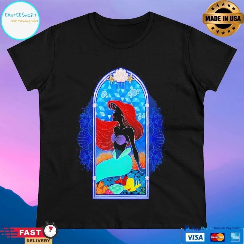 Ariel Stained Glass T-shirts