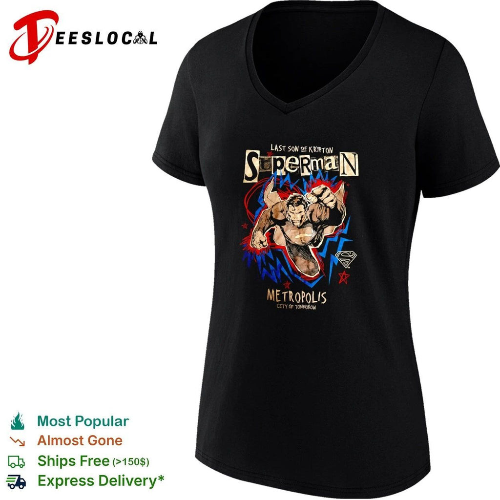 Superman Last Son of Krypton Metropolis City of Tomorrow T-shirt