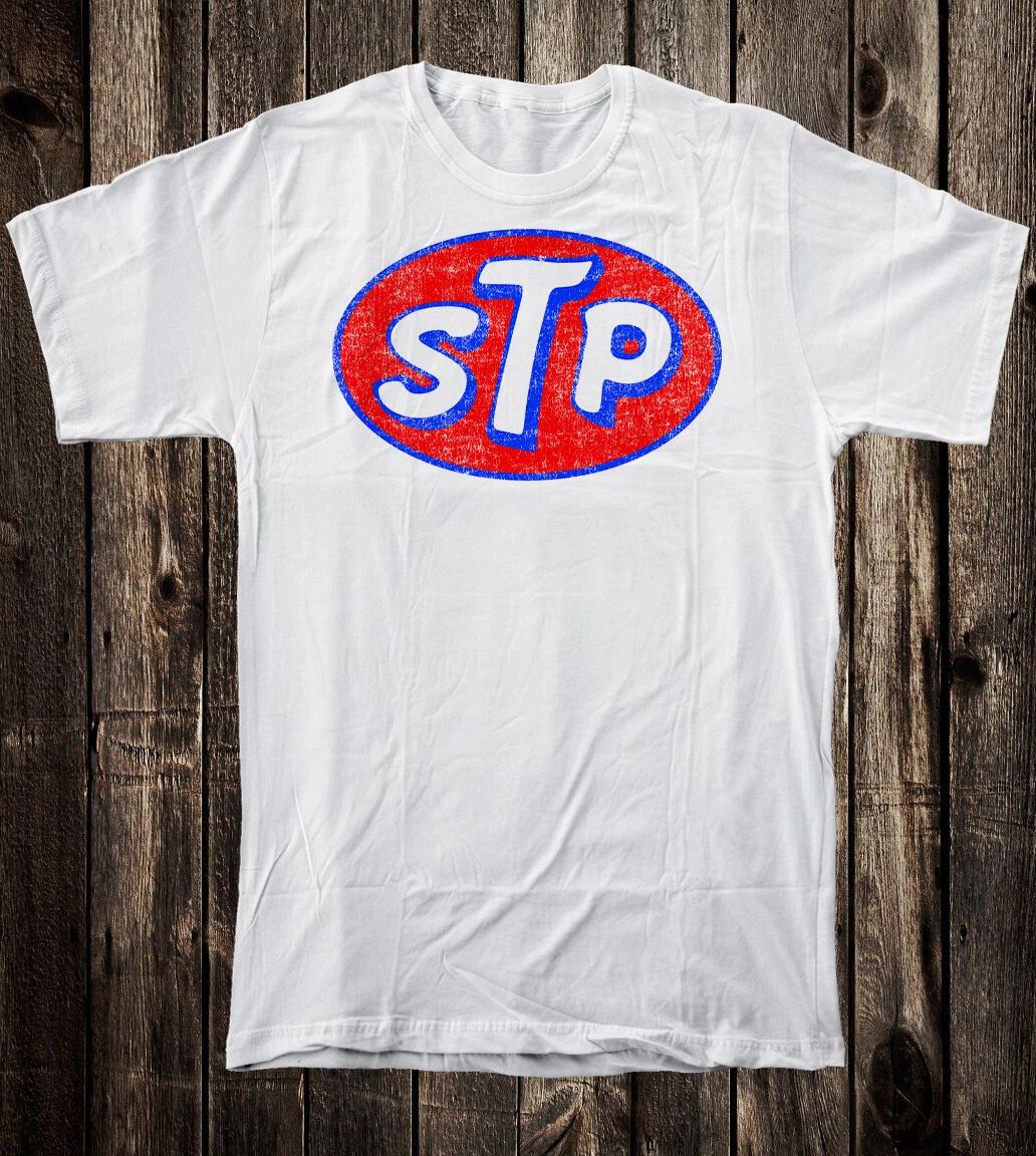 Retro Hot Rod Tee T Shirt Speed Shop Drag Race Racing Gas Oil STP