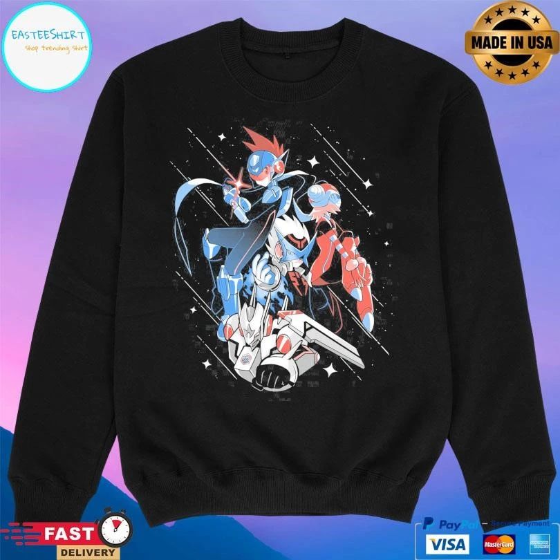 Star Force Mega Man T-shirts