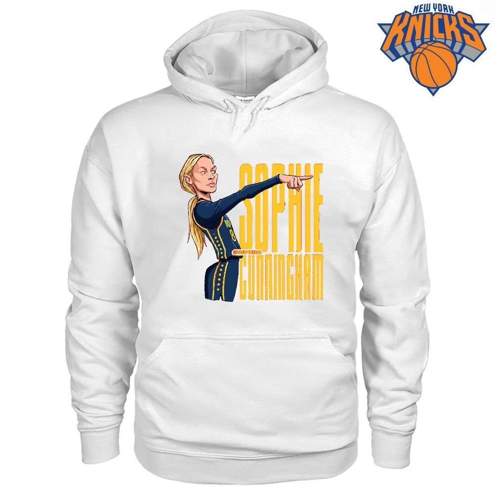 Sophie Cunningham Phoenix Mercury WNBA Basketball Fan Caricature Shirt
