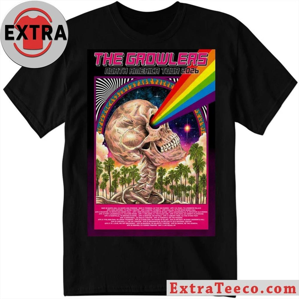 The Growlers 2026 NA Tour Poster Shirt