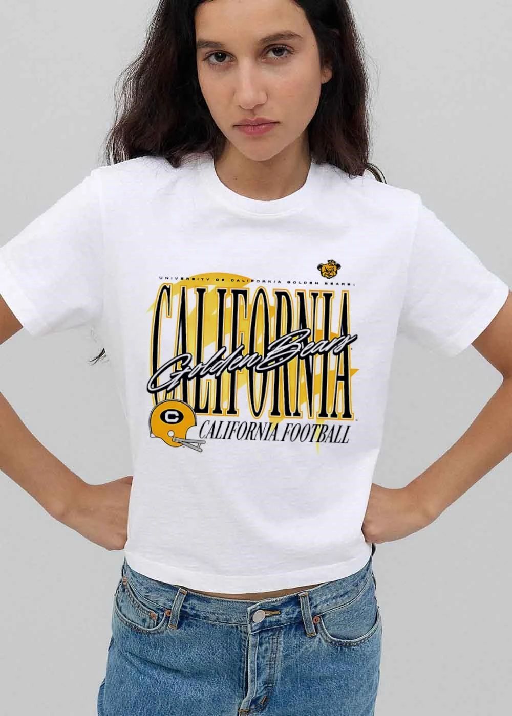 California Golden Bears NCAA University Of Football Yellow Helmet Mascot shirt