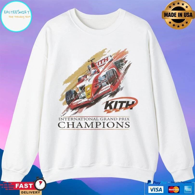 Kith F1 International Grand Prix Champions T-shirts