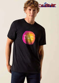 DWC Pink Orange Watercolor Circle Musical Note Awareness Ribbon shirt