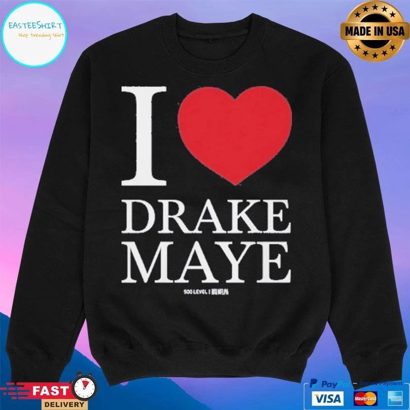 New England I Heart Drake Maye T-shirts