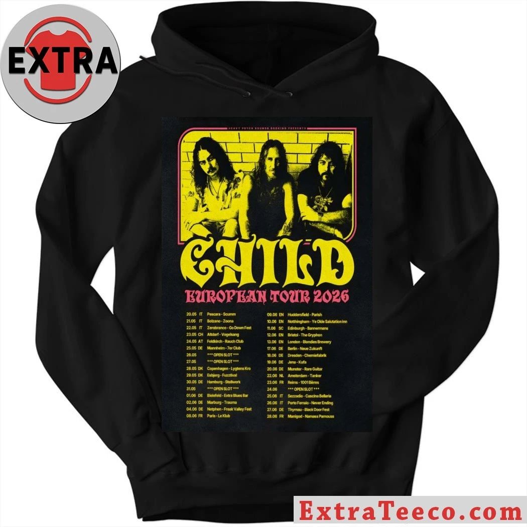CHILD European Tour 2026 Poster Shirt