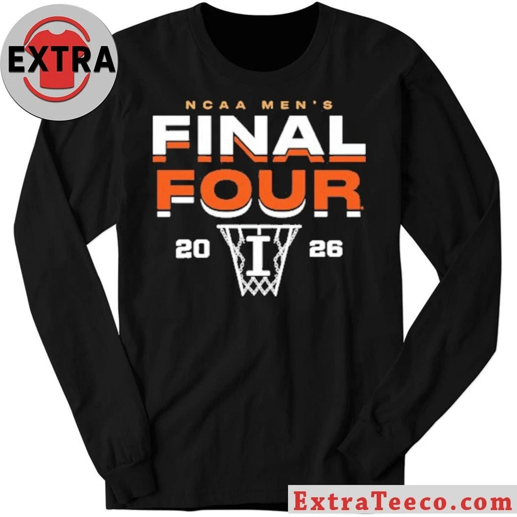Fighting Illini 2026 Men’s Basketball Final Four Graphic T-Shirt