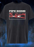 Pipe Bomb Zipper Eye Reveal Grunge Style Shirt