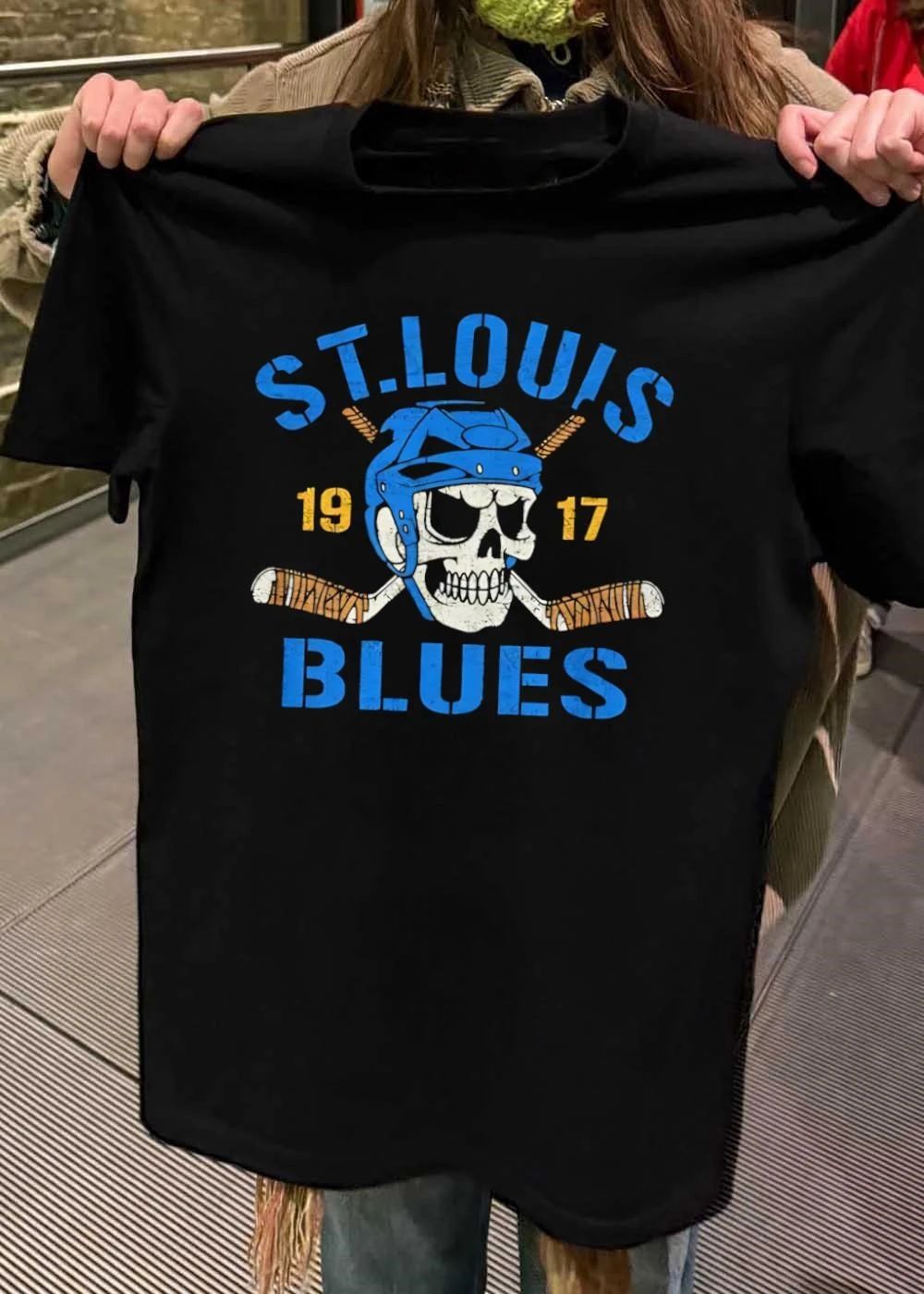 St. Louis Blues Skull Helmet Hockey Stick 19 17 St. Louis Blues shirt