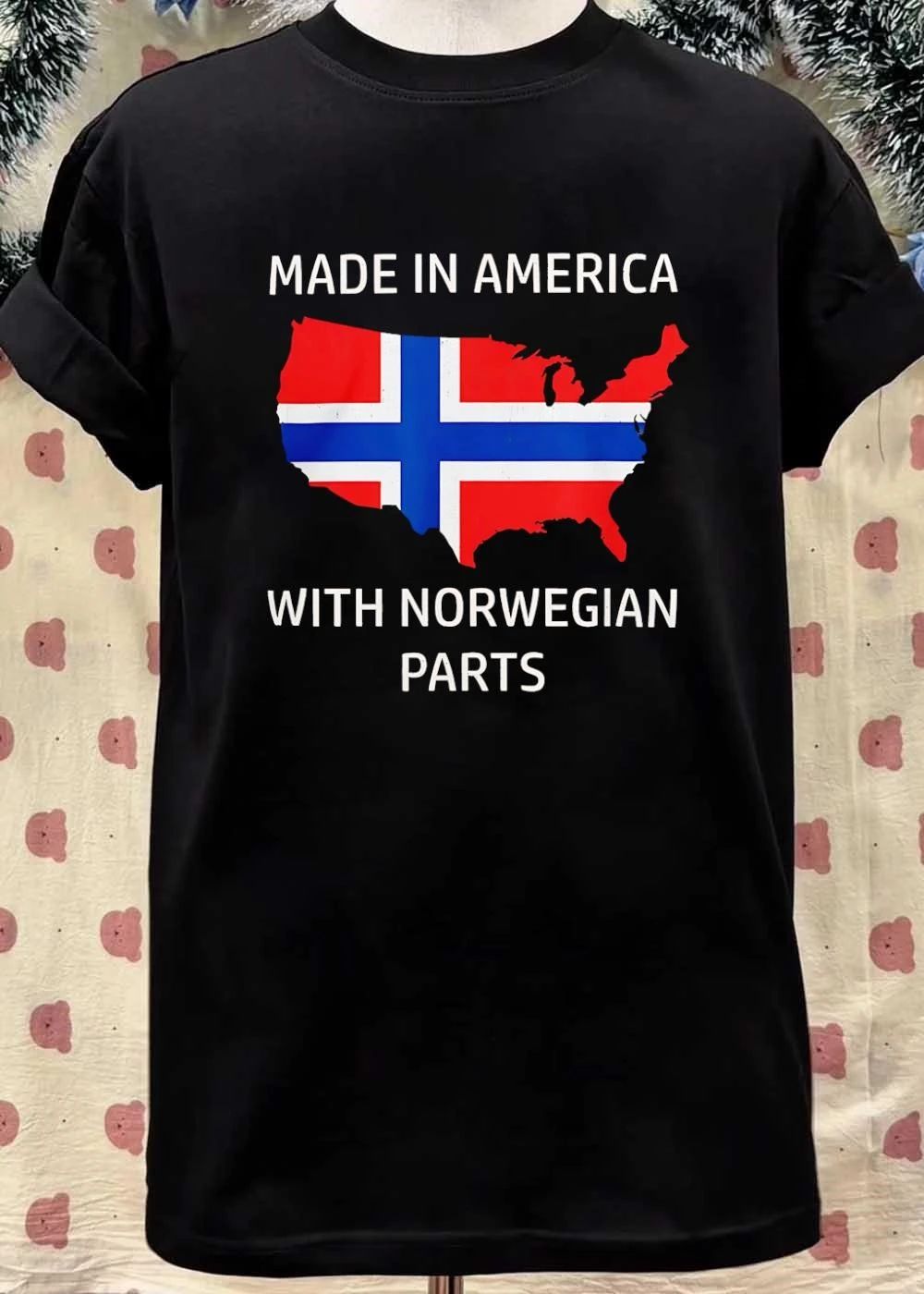 Made in America with Norwegian Parts T-Shirt