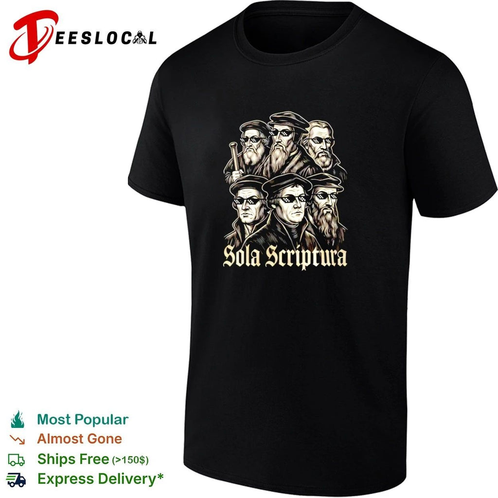 Sola Scriptura Reformation World Tour T-shirt