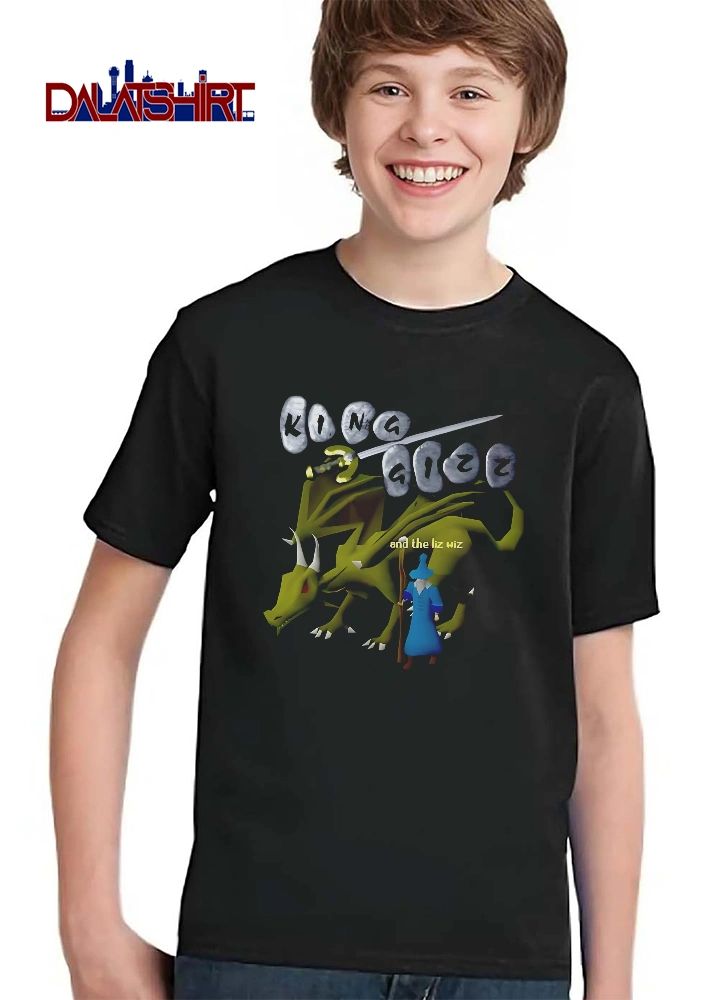 King Gizz And The Liz Wiz Retro Low Poly Green Dragon Staff shirt