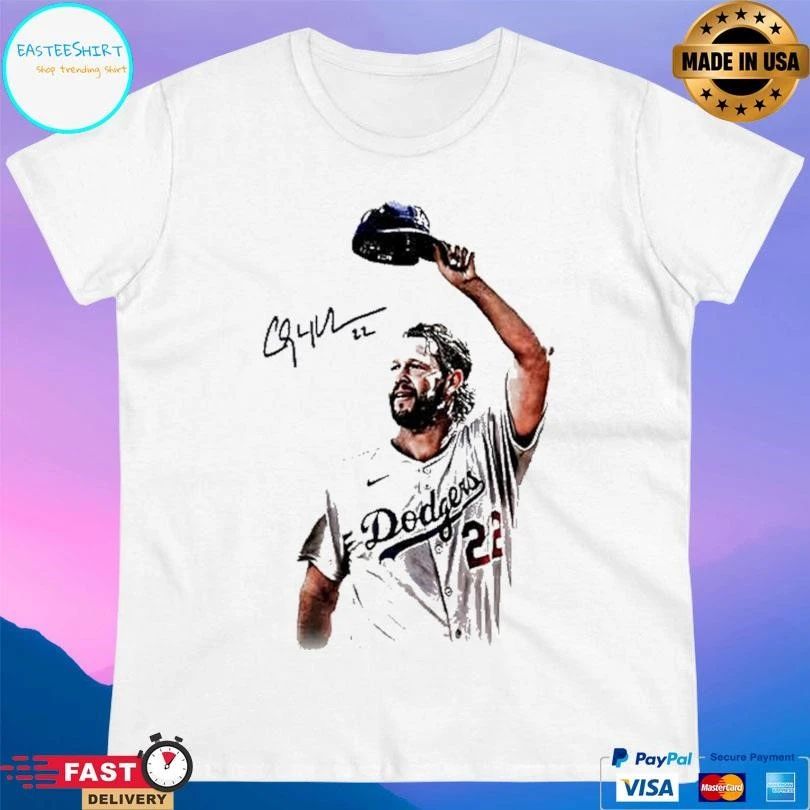 Kershaw Farewell 22 Dodgers Signature Collection T-shirts