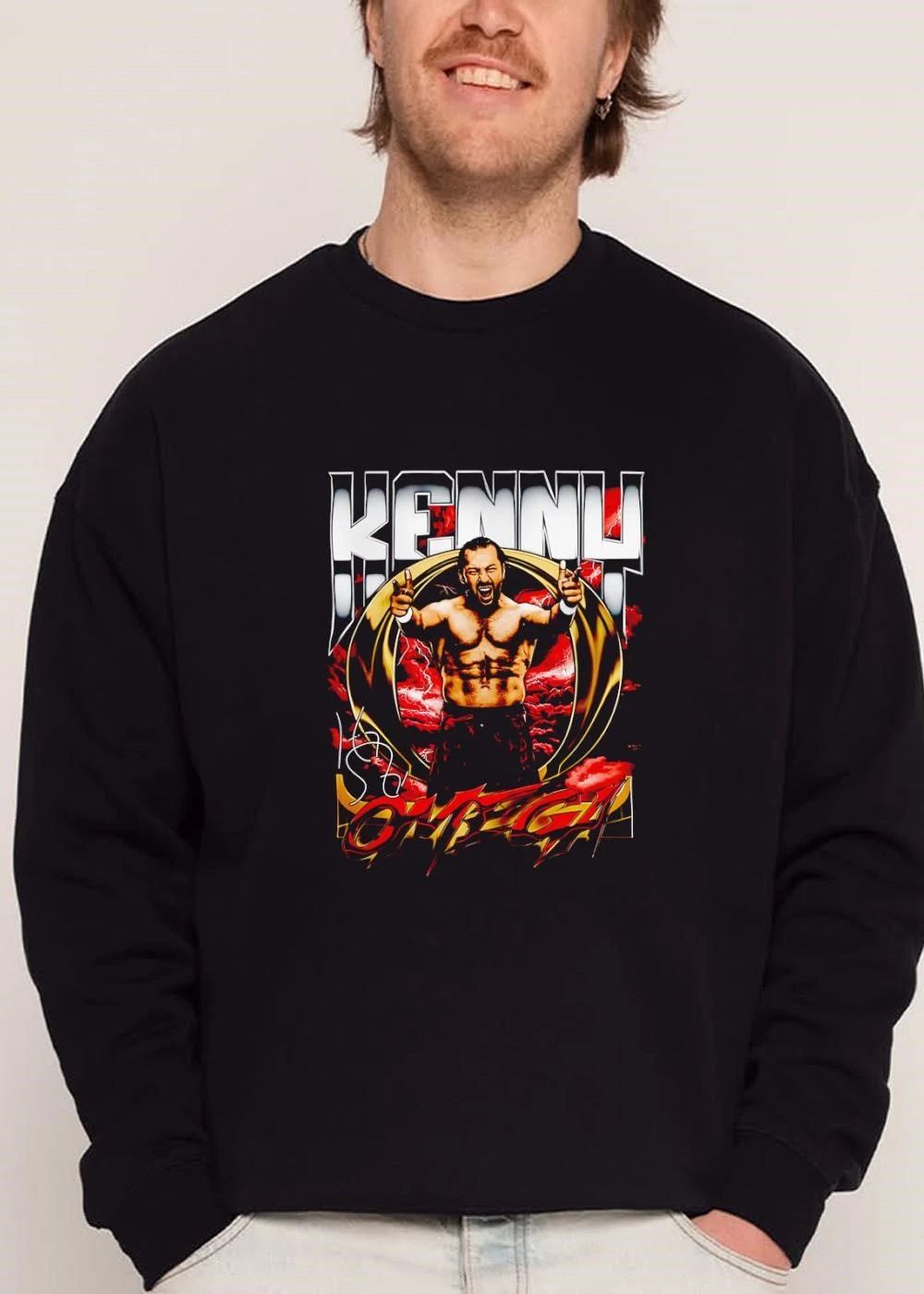 Kenny Omega Wrestler Finger Guns Golden Ring Red Lightning Bootleg shirt