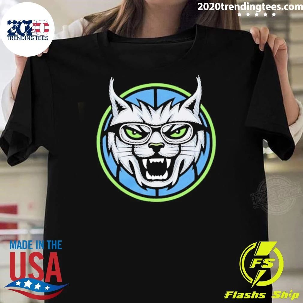 Basketball Goggles Lynx Cat Mascot Sports Shirt