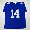 Y.A. YA Tittle New York Blue Reprint Jersey