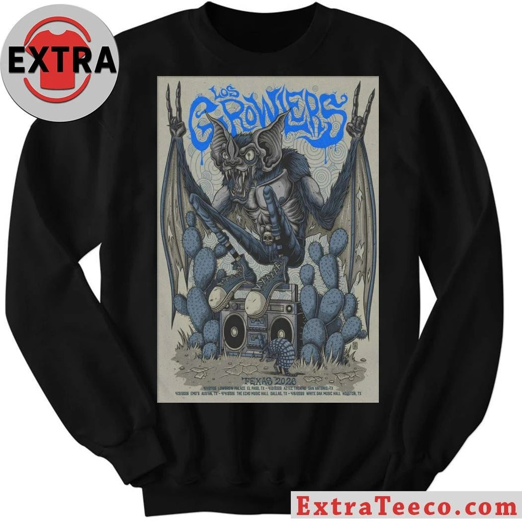 Los Growlers Texas 2026 Tour Poster Shirt