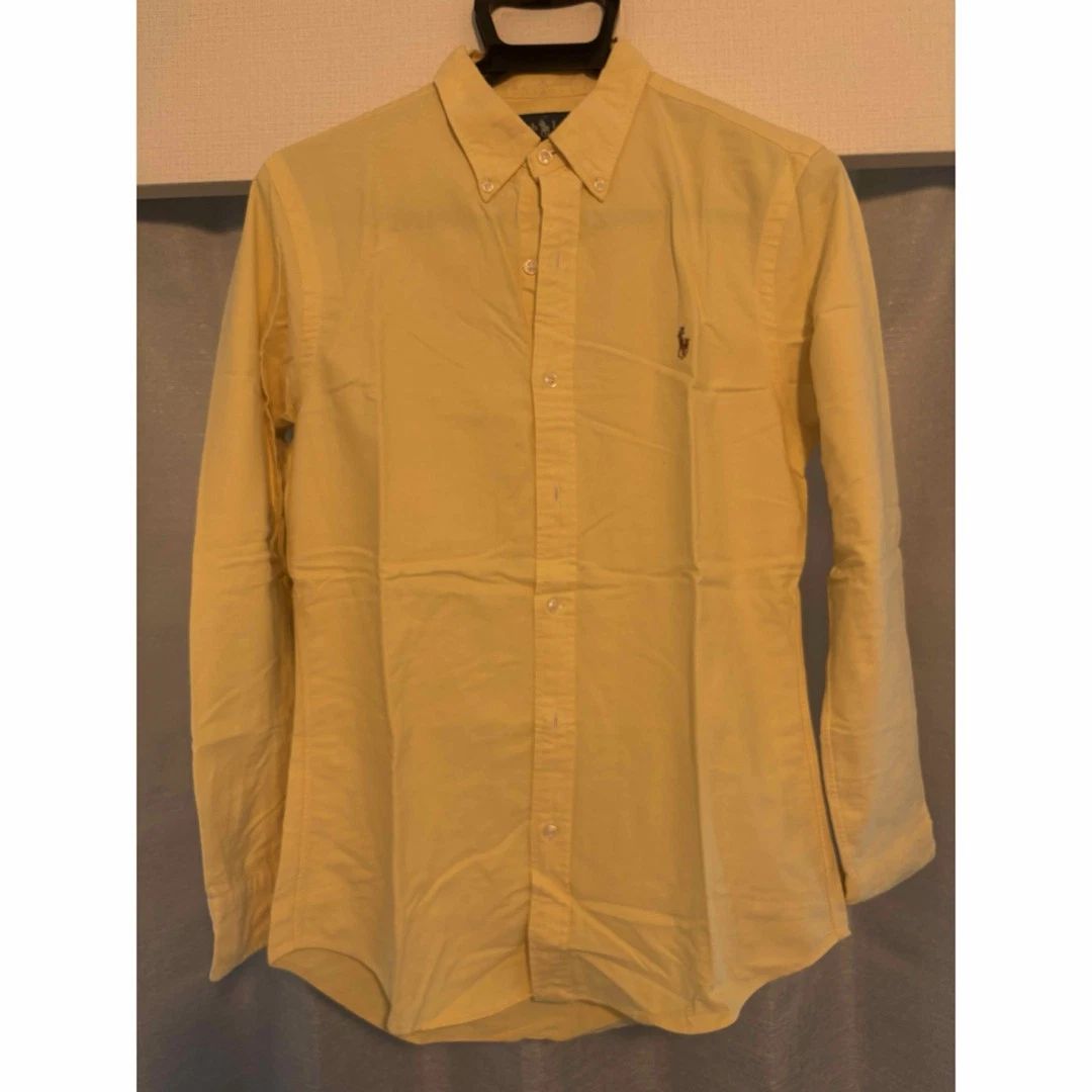 Ralph Lauren Button Down Shirt M Slim Fit Yellow Japan