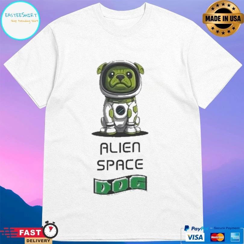 Alien Space Dog T-shirts