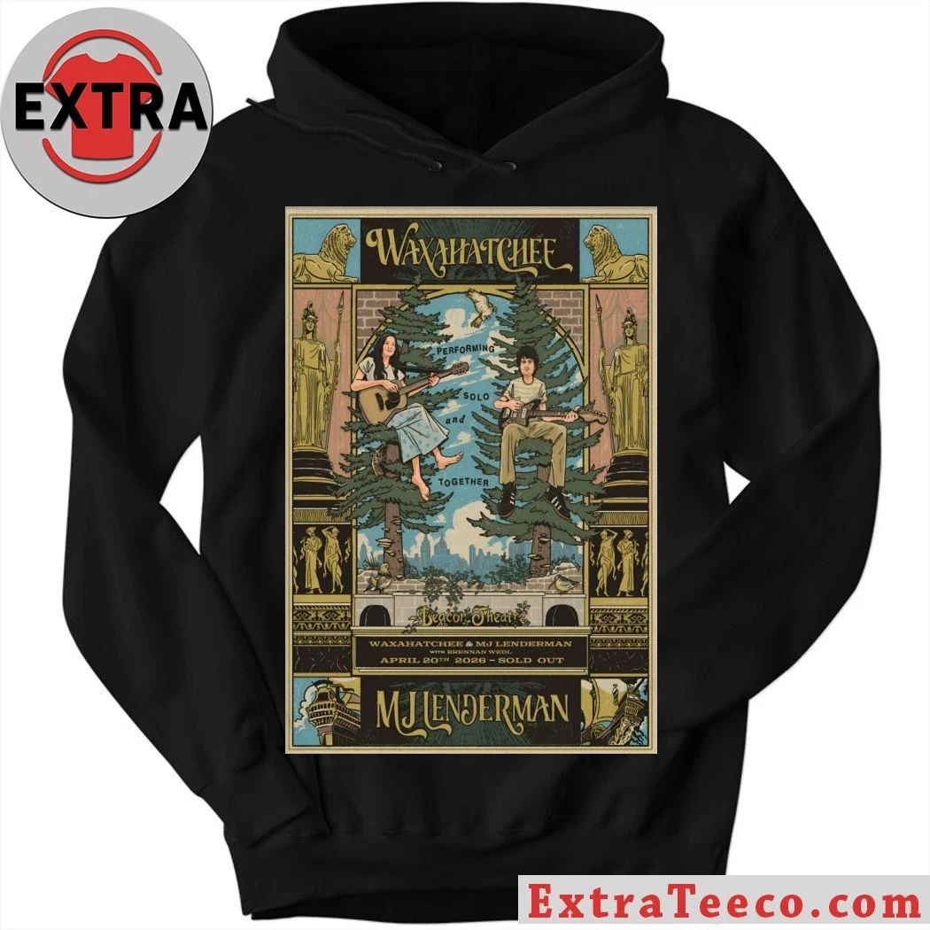 Waxahatchee And MJ Lenderman Apr 20 2026 New York NY Poster Shirt