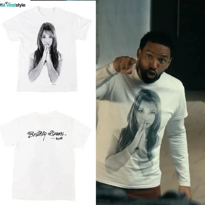 Laz Alonso The Boys Wearing Britney Spears T-Shirt Unisex S-3XL