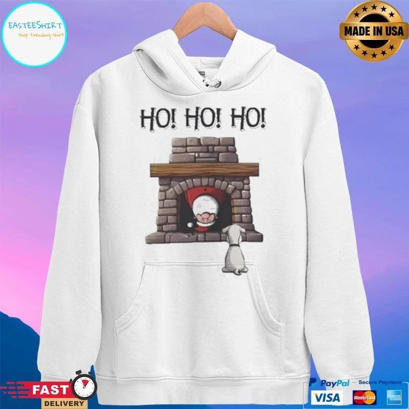 Hohoho Santa Chimney Christmas 2025 T-shirts