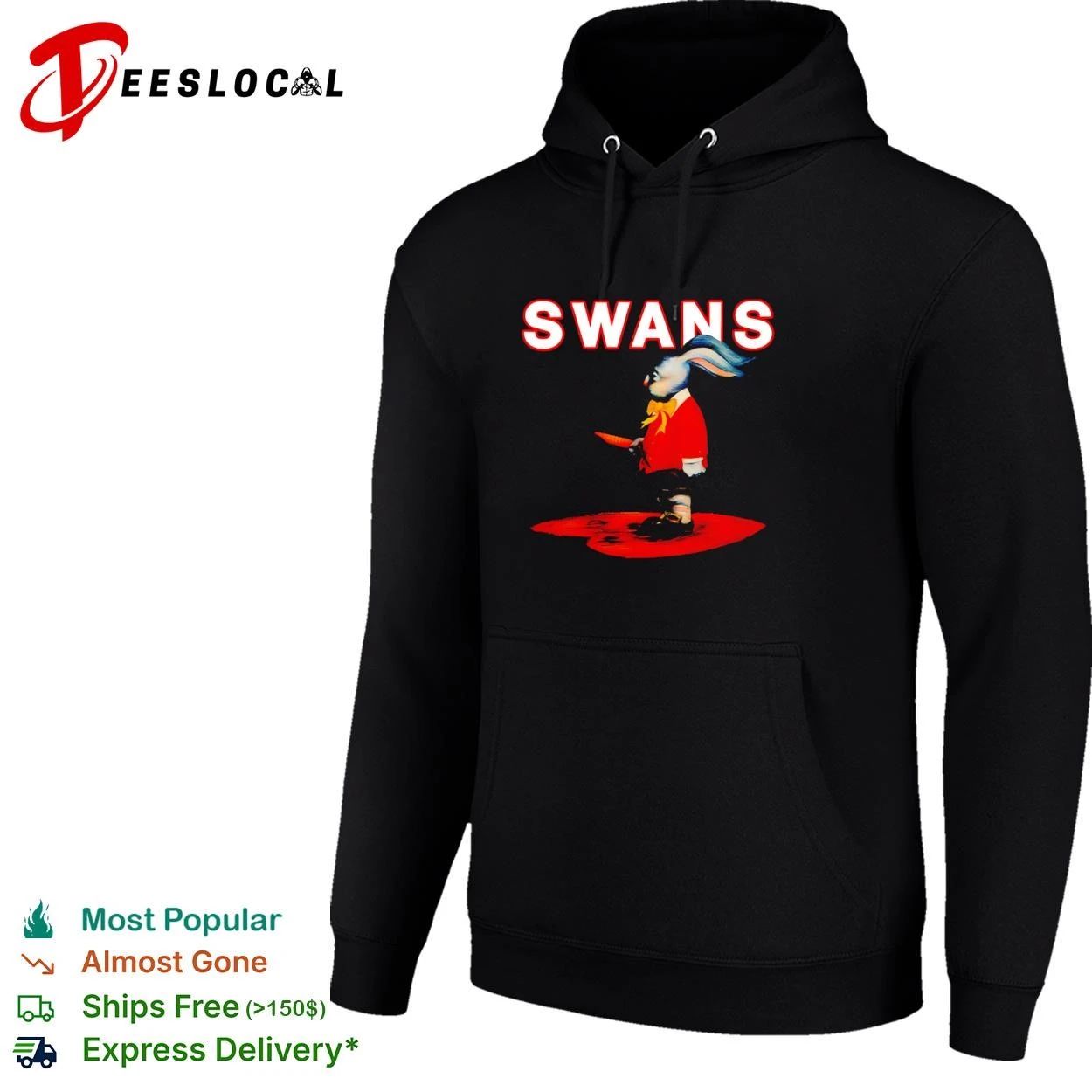 Swans Rabbit with Carrot Michael Gira T-shirt