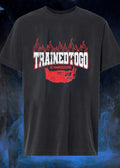 Ie Hardcore TrainedToGo Flaming Text Performance shirt