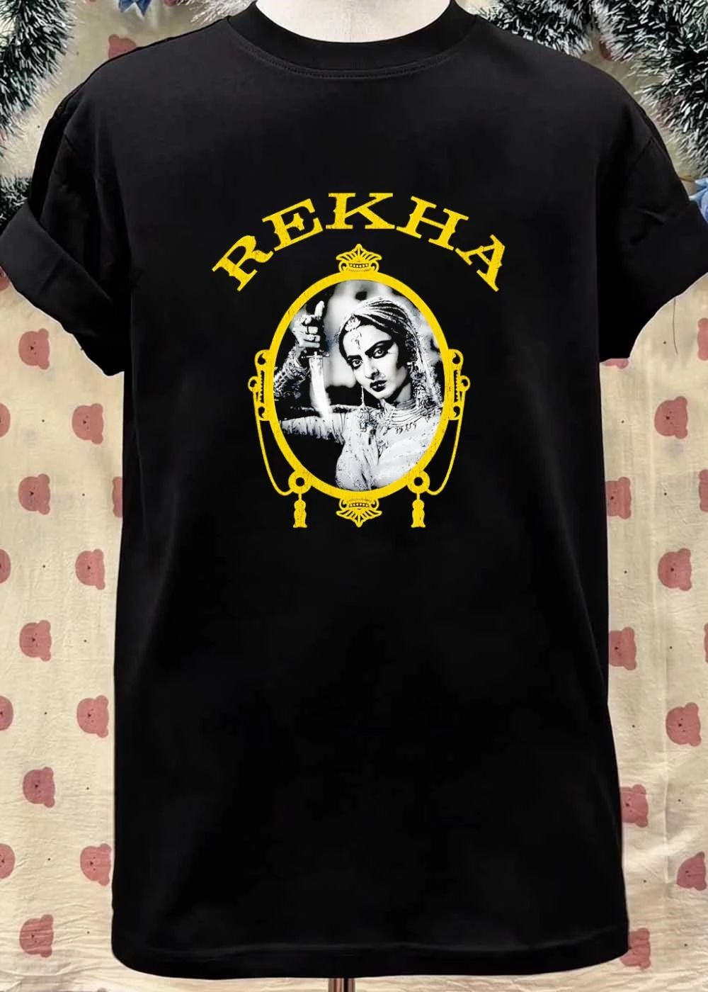 Iconic Diva Holding a Dagger Rekha Shirt