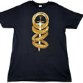 Vintage Toto IV Bay Island T Shirt Mens XL Black Graphic Print Everyday Wear