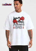 Coles X Palantir Down Privacys Red Pointing Hands Eye Smiley Cartoon shirt