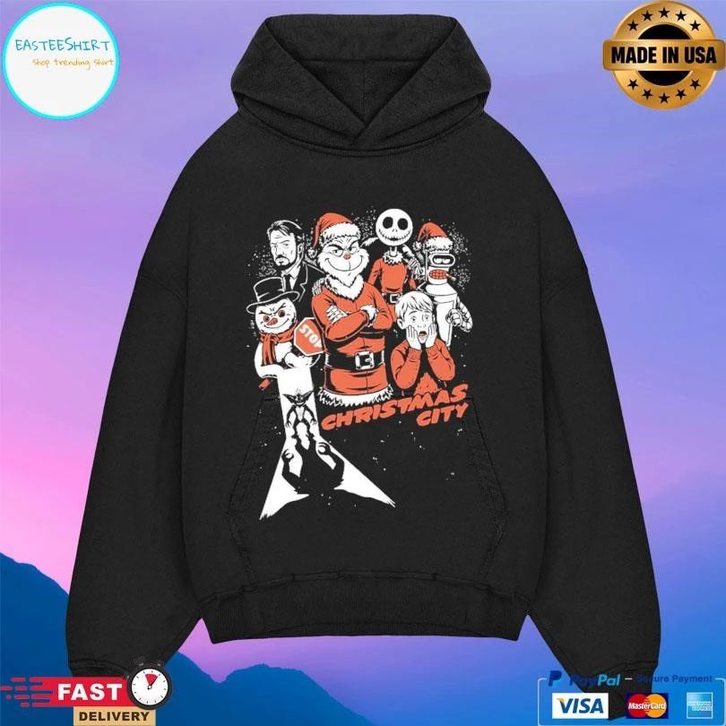 Christmas City Movie Poster 2025 T-shirts