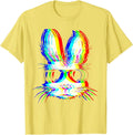 Bunny Trippy Vaporwave Easter Techno Rave EDM Music Party T-Shirt
