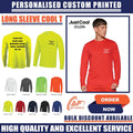 Personalised Custom Long sleeve cool T-shirt Quick Dry Wicking Polyester JC002