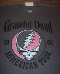 VINTAGE STYLE GRATEFUL DEAD SKULL 1984 TOUR T-Shirt MENS LARGE NEW w/ TAG