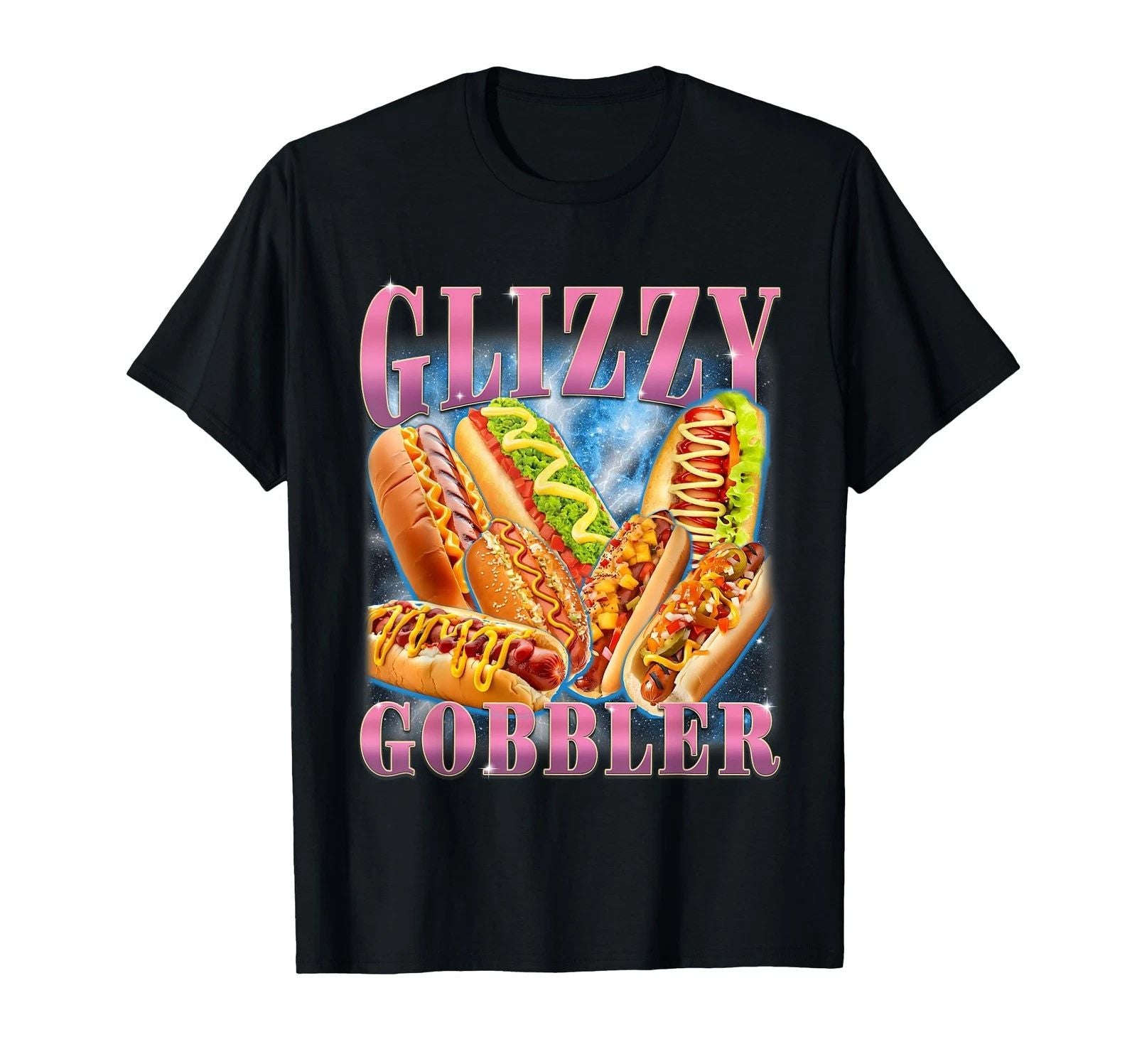 Funny Glizzy Gobbler Meme Hilarious Hot Dog Glizzy Lovers T-Shirt (1)
