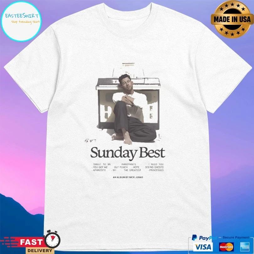 Sunday Best An Album Nick Jonas T-shirts