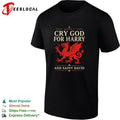 Henry V Cry God for Harry and Saint David T-shirt