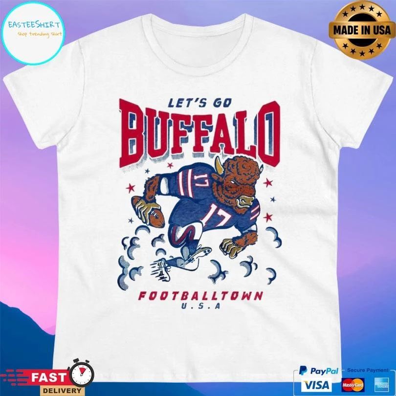 Let’s Go Buffalo Football Town U.S.A T-shirts