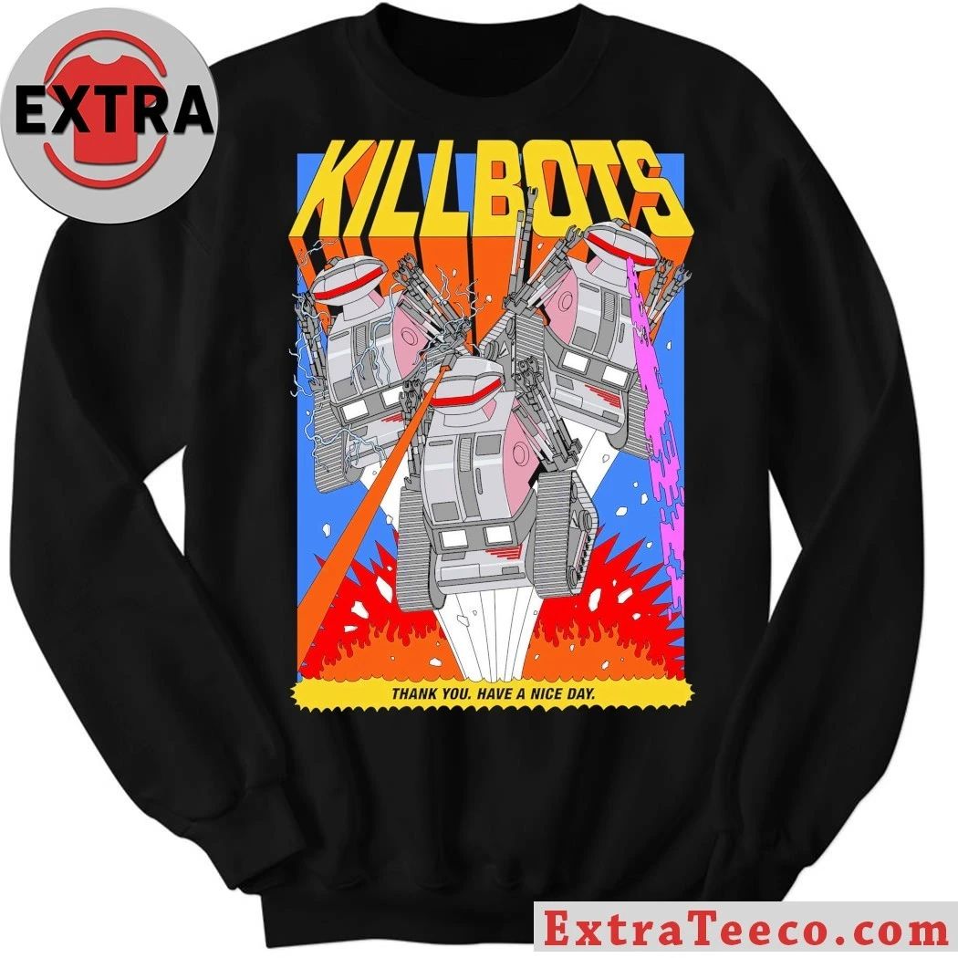 Challenge of the Killbots Chopping Mall Shirt