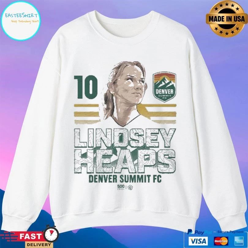 Lindsey Heaps Denver Summit Fc Vector T-shirts